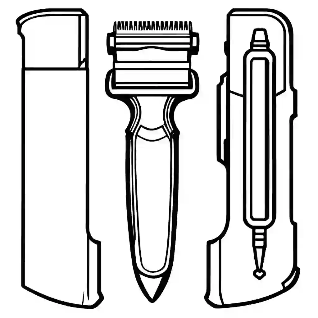 Razor coloring pages